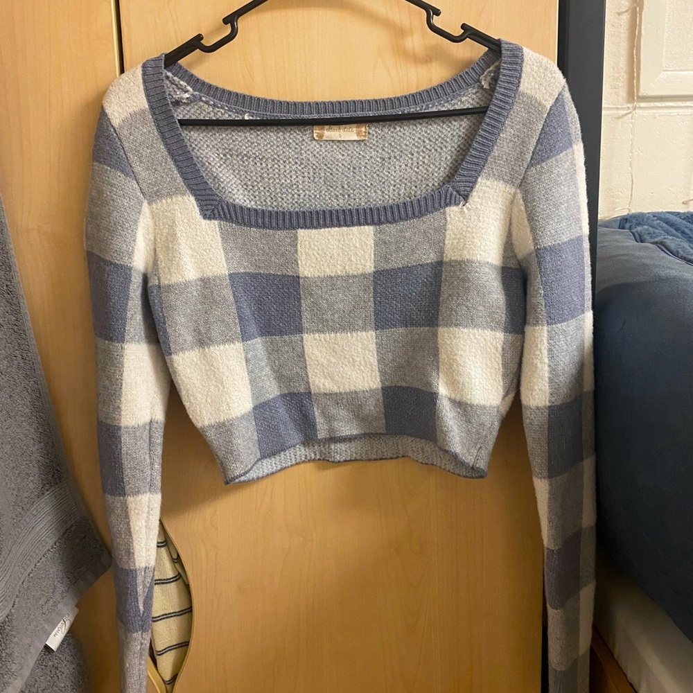 Blue sweater